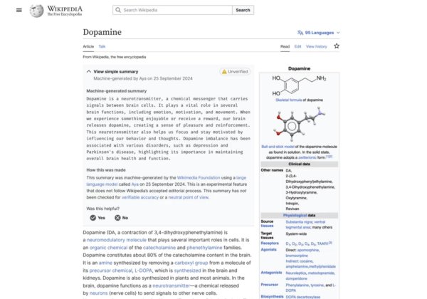 启远网 追随谷歌脚步？维基百科测试AI摘要功能 遭众编辑反对暂停